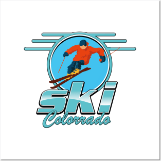 ski Colorado logo Posters and Art